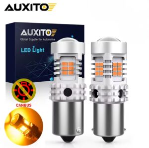 Auxito BA15S PY21W oranžid LED pirnid