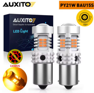 Auxito BAU15S PY21W oranžid LED pirnid