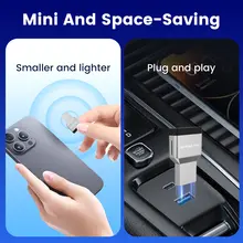 HEYINCAR+ MiNi 3.0 CarPlay & Android Auto juhtmevaba adapter USB/TYPE-C - Image 4