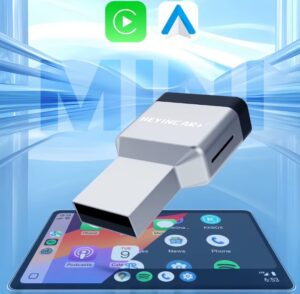 HEYINCAR+ MiNi 3.0 CarPlay & Android Auto juhtmevaba adapter USB/TYPE-C