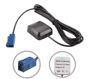 GPS antenn Fakra ühendusega - VW / Audi / BMW / Mercedes / Android seadmetele