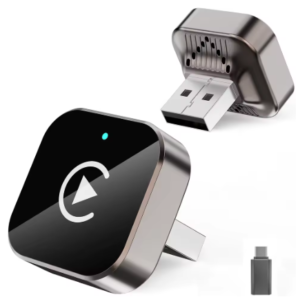 Juhtmevaba Apple CarPlay ja Android Auto adapter 2in1